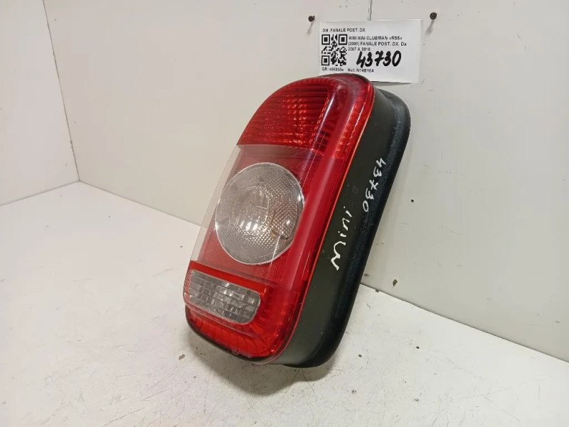 Fanale POST DX FANALE POST DX Mini MINI Clubman R55 2008