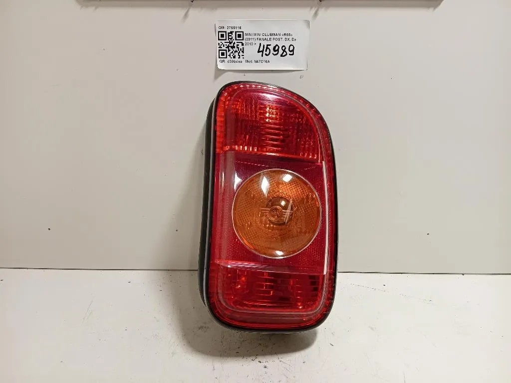 Fanale POST DX 2755116 Mini MINI Clubman R55 2011