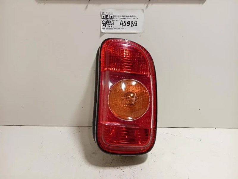 Fanale POST DX 2755116 Mini MINI Clubman R55 2011