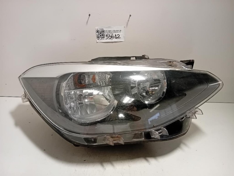 Proiettore ANT DX 7229686 Bmw Serie 1 F20 Berlina 2012