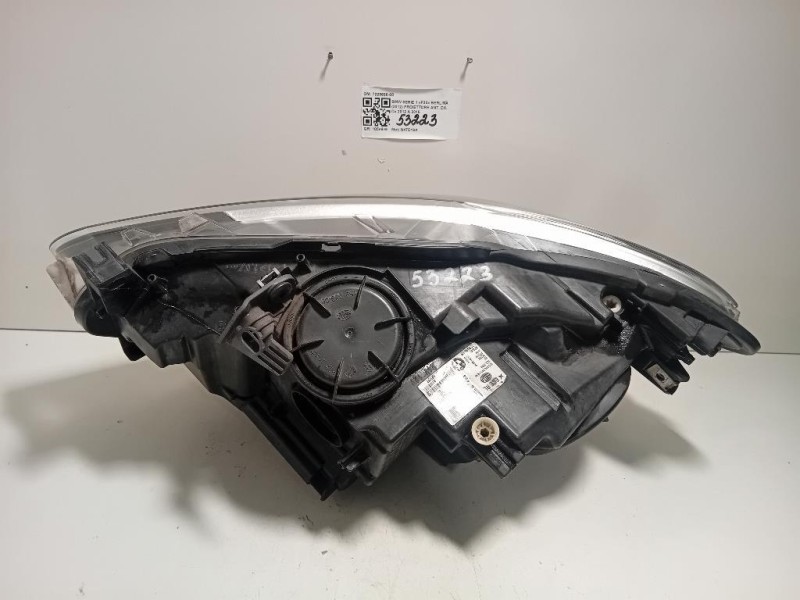 Proiettore ANT DX 7229686-08 Bmw Serie 1 F20 Berlina 2012