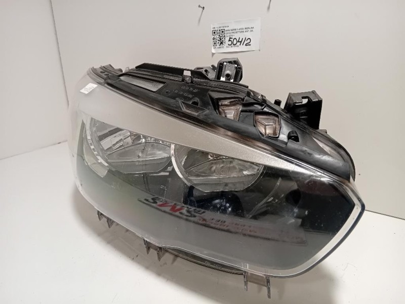 Proiettore ANT DX 1LG011919-04 Bmw Serie 1 F20 Berlina 2012