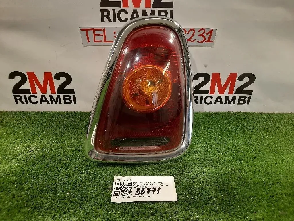 Fanale POST DX 2757010 Mini MINI Cooper R56 2007