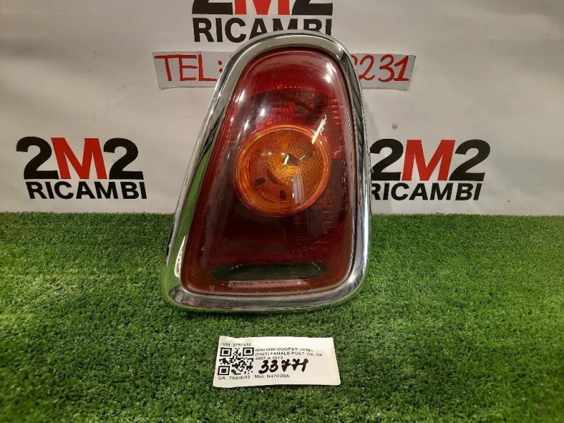 Fanale POST DX 2757010 Mini MINI Cooper R56 2007