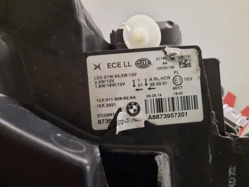 Proiettore ANT DX 8739572 Bmw Serie 1 F20 Berlina 2015