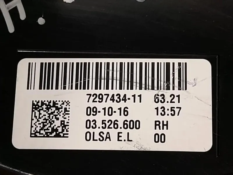 Fanale POST DX 7297434-11 Mini MINI ONE F55 2014