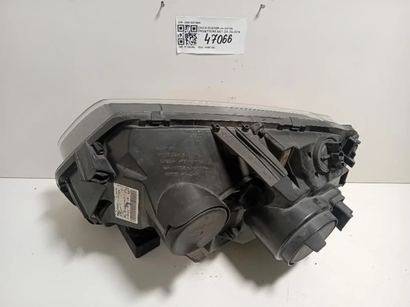 Proiettore ANT DX 260100156R ATTENZIONE AI DIFFETTI Dacia Duster I 2014