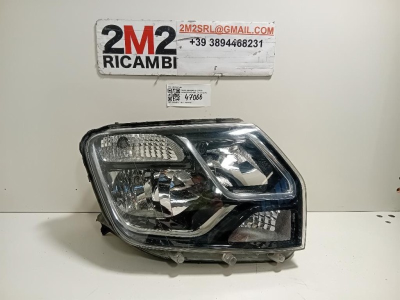 Proiettore ANT DX 260100156R ATTENZIONE AI DIFFETTI Dacia Duster I 2014