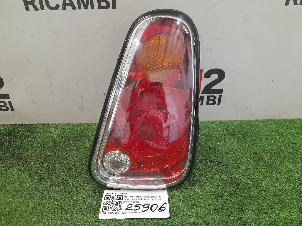Fanale POST DX 63217166956 Mini MINI ONE R52 Cabrio 2001