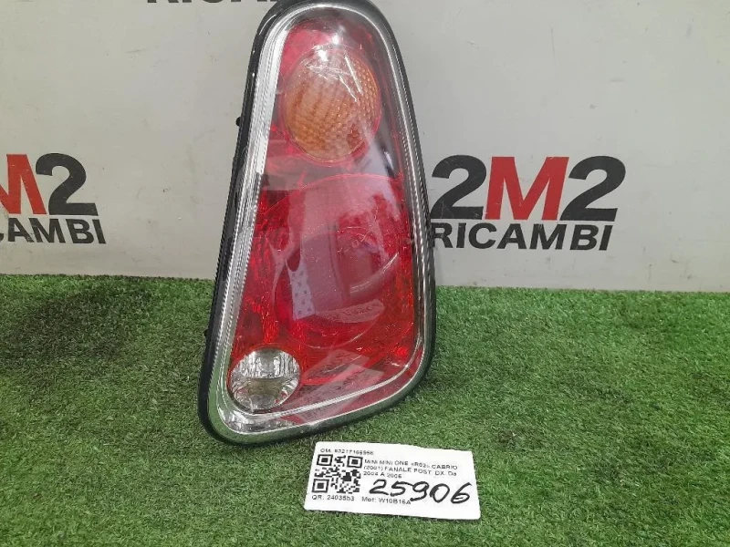 Fanale POST DX 63217166956 Mini MINI ONE R52 Cabrio 2001
