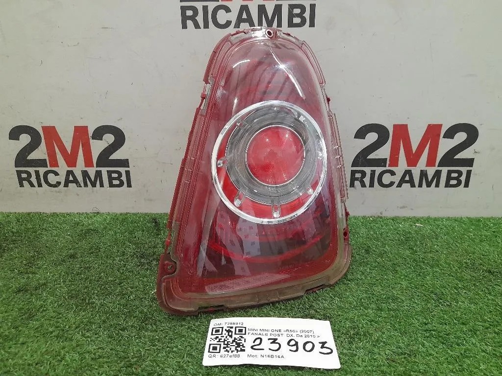 Fanale POST DX 7255912 Mini MINI ONE R56 2007