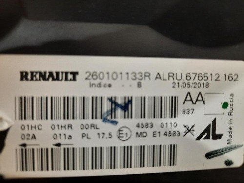 Proiettore ANT DX 260101133R Dacia Duster II 2018