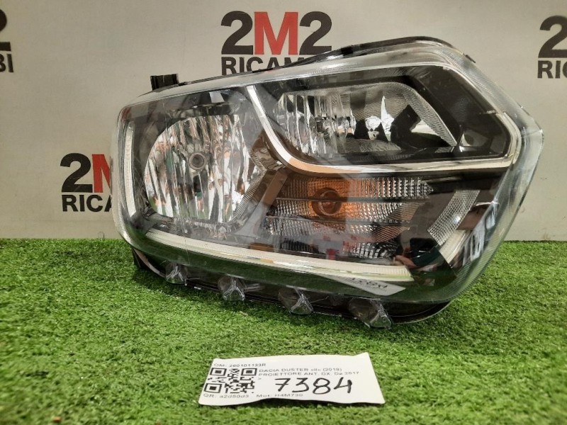 Proiettore ANT DX ATTACCHI ROTTI 260101133R Dacia Duster II 2018