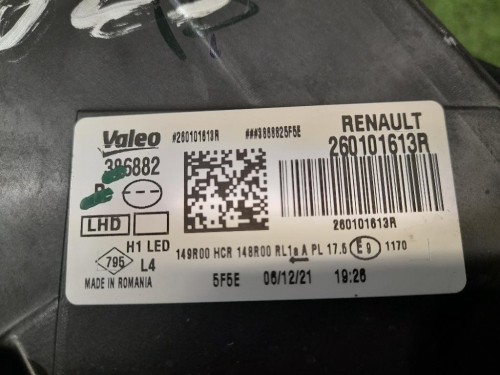 Proiettore ANT DX 260101613R Dacia Duster II 2018