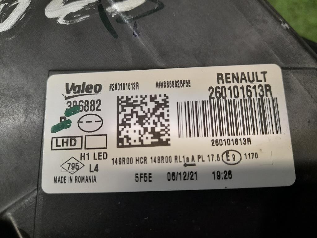 Proiettore ANT DX 260101613R Dacia Duster II 2018