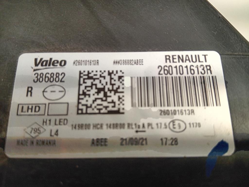 Proiettore ANT DX 260101613R Dacia Duster II 2018