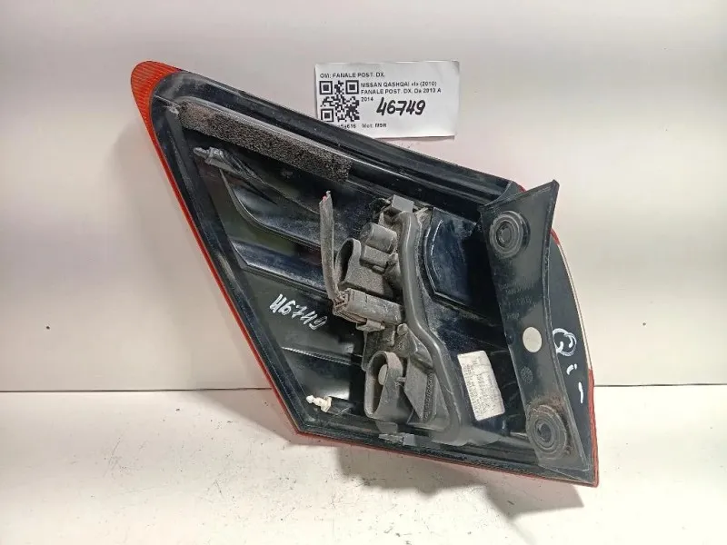 Fanale POST DX FANALE POST DX Nissan Qashqai I 2010