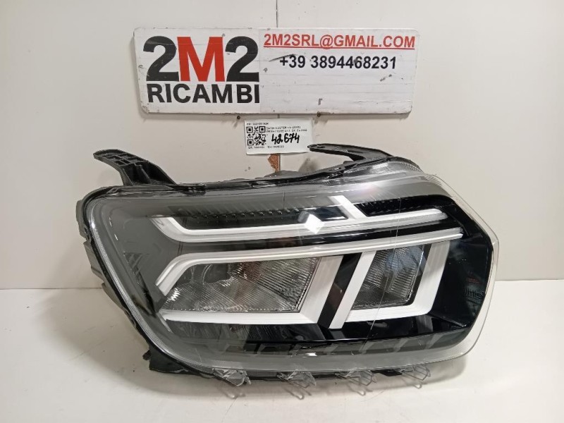 Proiettore ANT DX 260106194R Dacia Duster II 2018