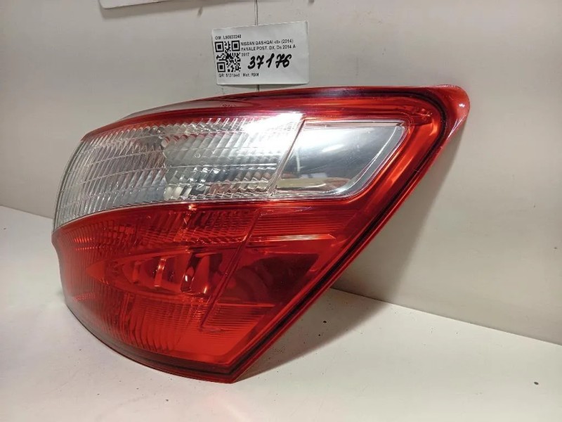 Fanale POST DX L90033248 Nissan Qashqai II 2014