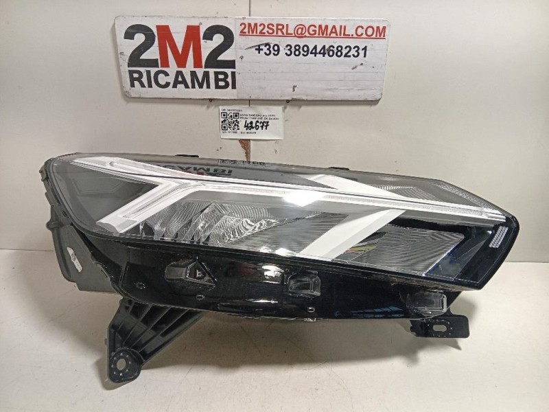 Proiettore ANT DX 260107920R Dacia Sandero III 2020