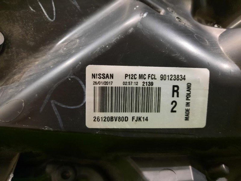 Fanale POST DX 13352444 93357460 Opel Astra H 2005