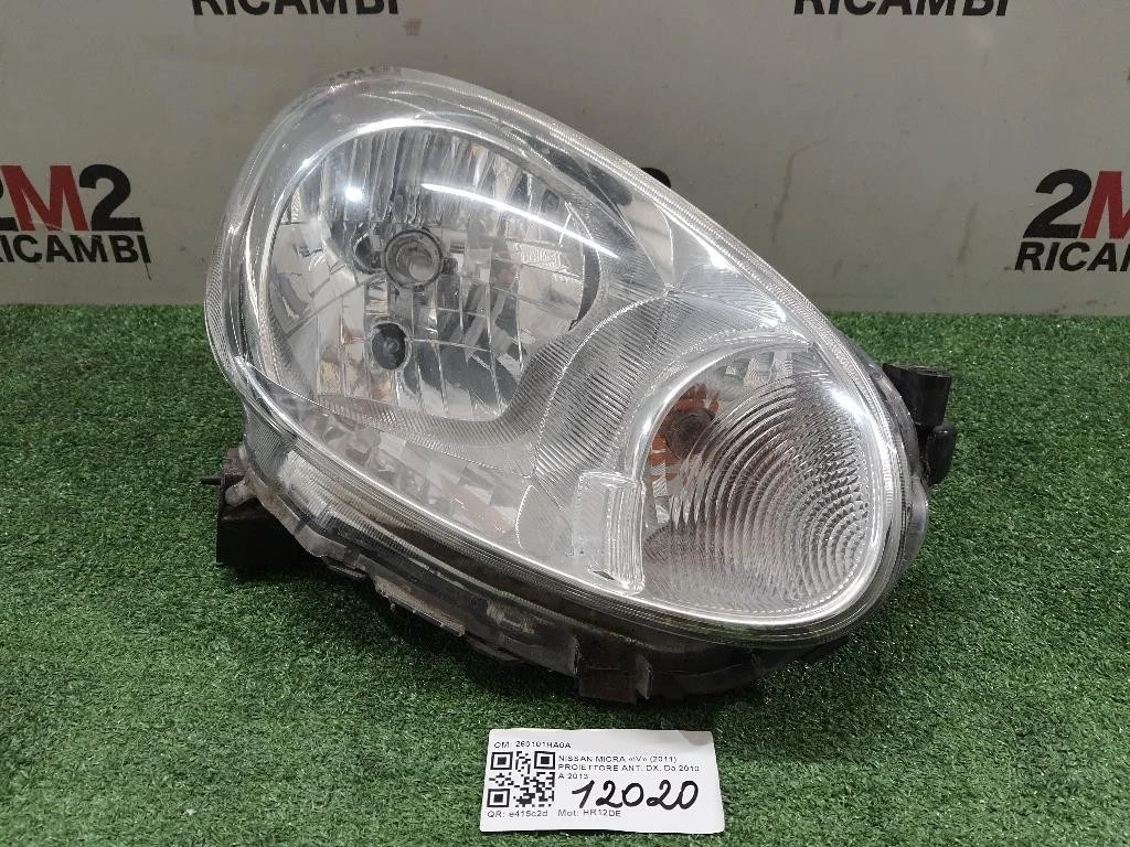 Proiettore ANT DX 260101HA0A Nissan Micra IV 2011