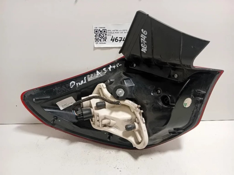 Fanale POST DX 1090098 Opel Astra J 2012