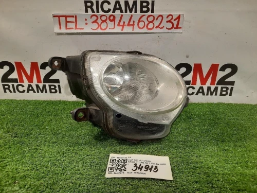Proiettore ANT DX 45520711 DX Fiat 500 II 2008