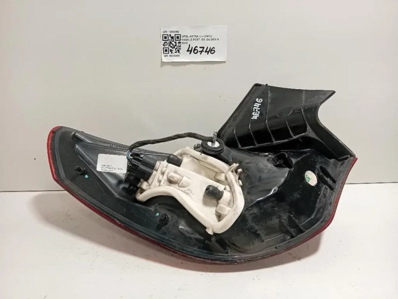 Fanale POST DX 1090098 FARO FANALE POST Opel Astra J 2012