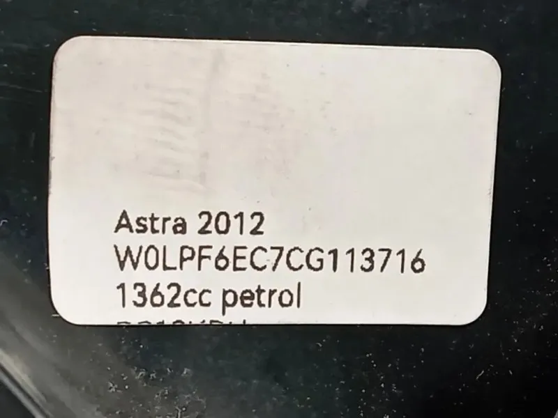 Fanale POST DX 1090098 FARO FANALE POST Opel Astra J 2012