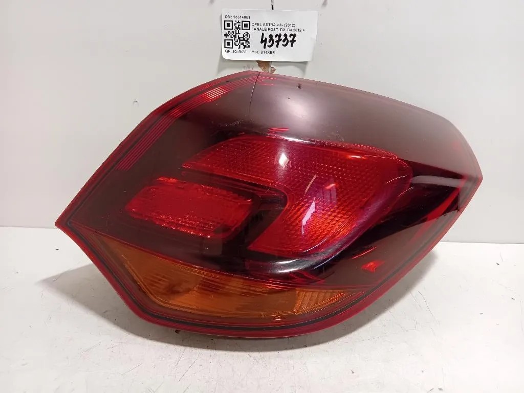 Fanale POST DX 13314051 Opel Astra J 2012