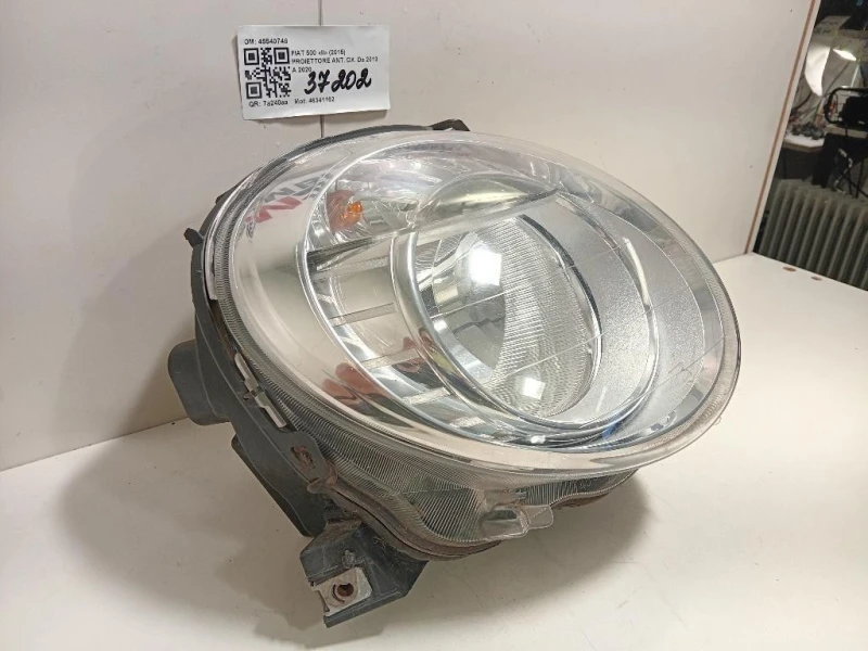 Proiettore ANT DX 45540748 Fiat 500 II 2015