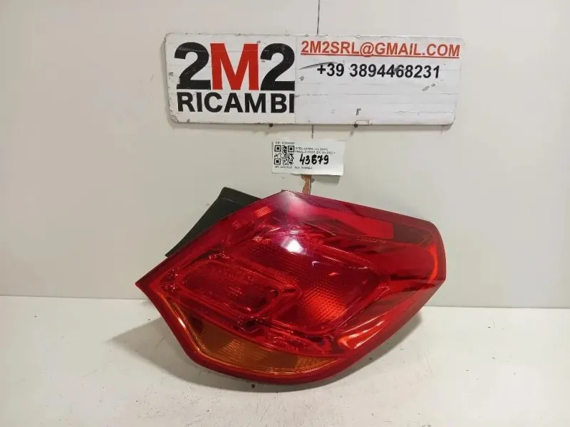 Fanale POST DX 13306459 Opel Astra J 2012