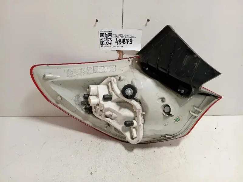 Fanale POST DX 13306459 Opel Astra J 2012