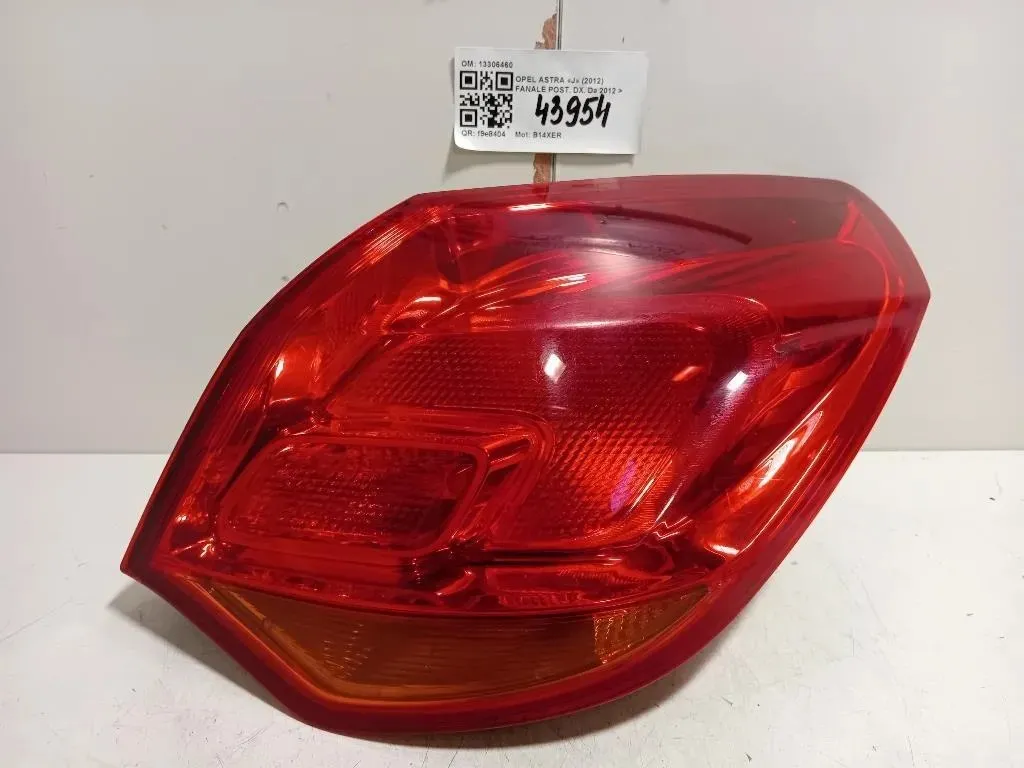 Fanale POST DX 13306460 Opel Astra J 2012