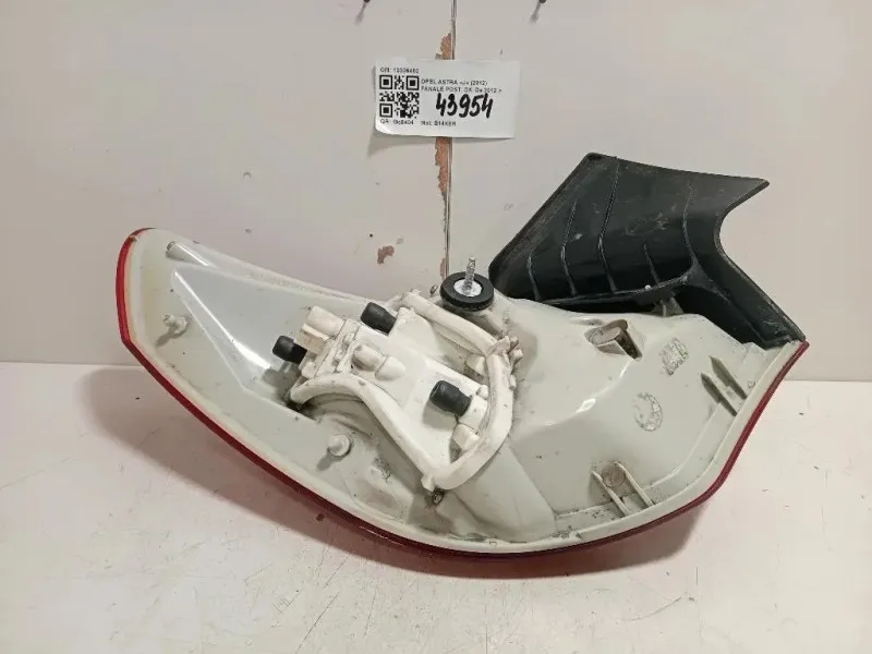 Fanale POST DX 13306460 Opel Astra J 2012