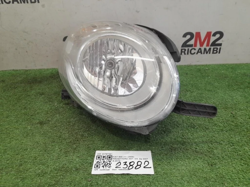 Proiettore ANT DX 51787491 Fiat 500L 2013