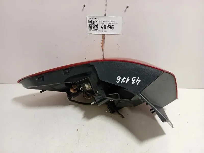 Fanale POST DX 13314051 Opel Astra J 2012