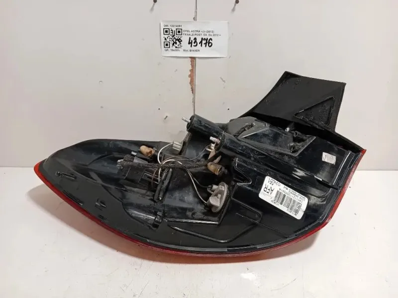 Fanale POST DX 13314051 Opel Astra J 2012