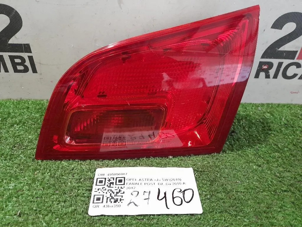 Fanale POST DX 495056087 Opel Astra J SW 2010