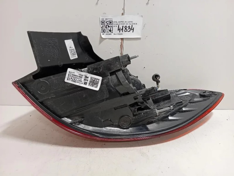 Fanale POST DX 39077374 Opel Astra K 2016