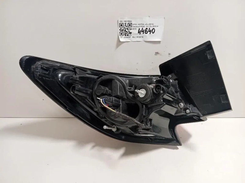 Fanale POST DX 39015944 Opel Astra K 2016