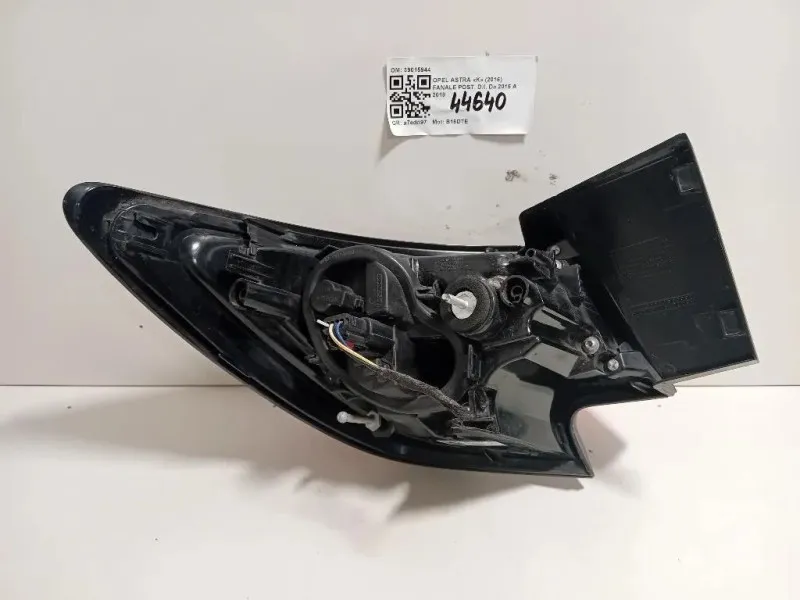 Fanale POST DX 39015944 Opel Astra K 2016