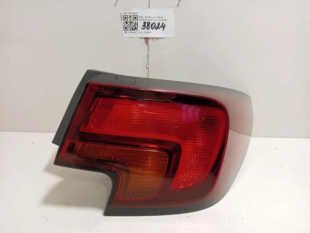 Fanale POST DX 39015944 Opel Astra K 2019