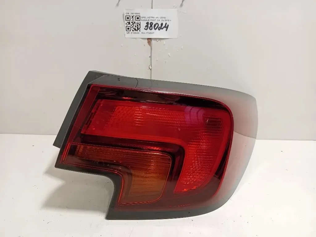 Fanale POST DX 39015944 Opel Astra K 2019