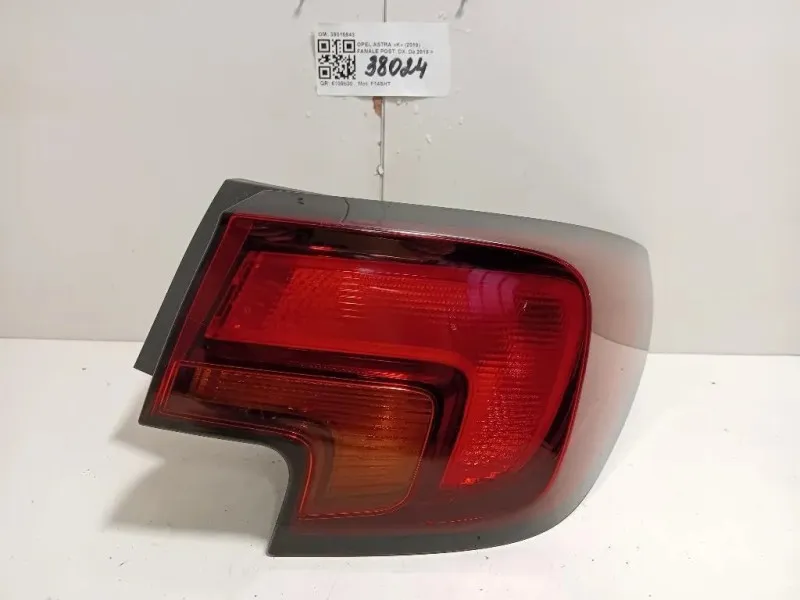 Fanale POST DX 39015944 Opel Astra K 2019