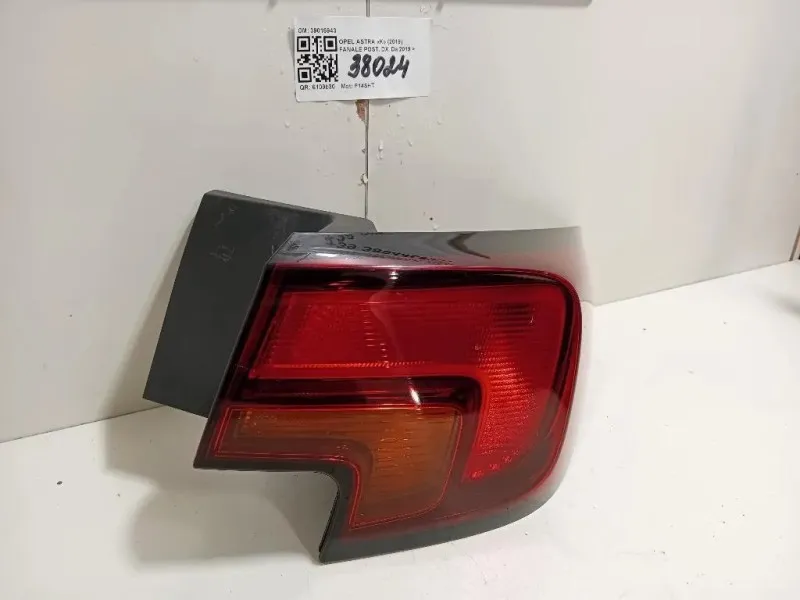 Fanale POST DX 39015944 Opel Astra K 2019