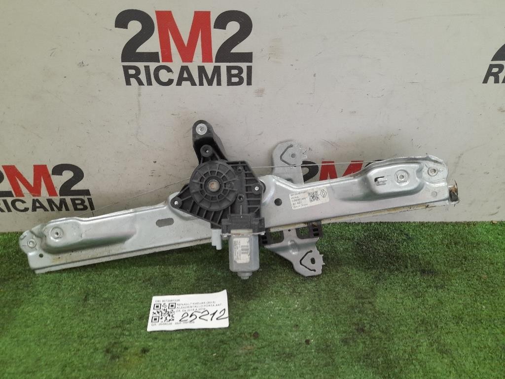 Alzacristallo Porta ANT DX E11421100 Nissan Qashqai I 2010