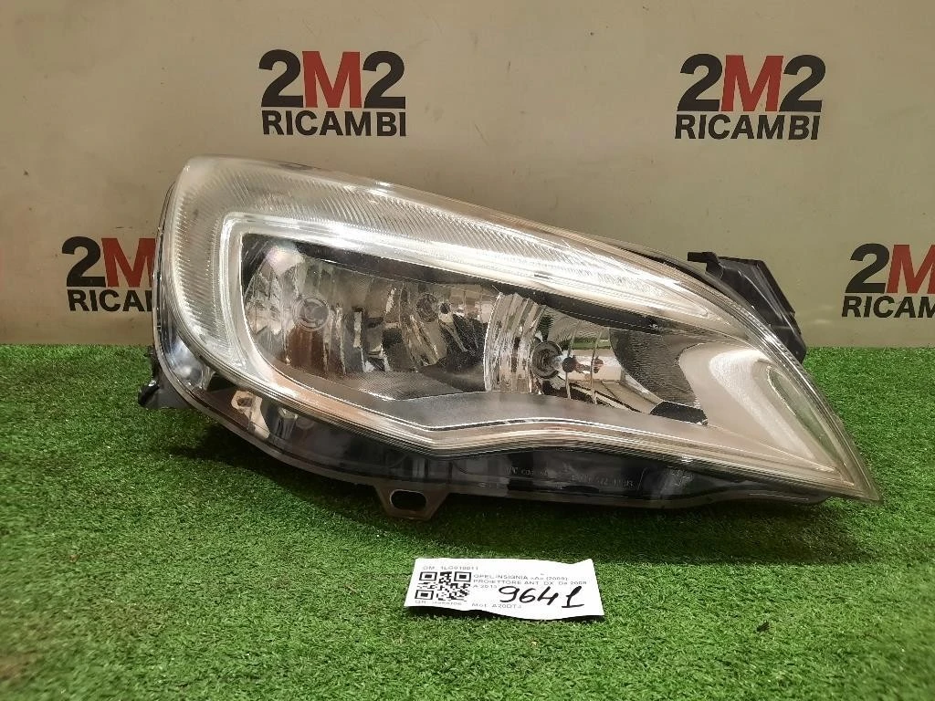 Proiettore ANT DX 13253657 1LG010011 Opel Astra J 2010