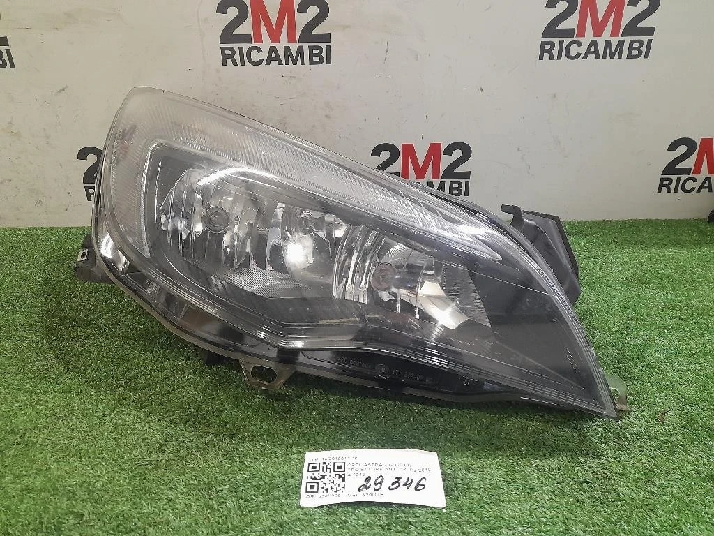 Proiettore ANT DX 1LG010011-10 Opel Astra J 2010